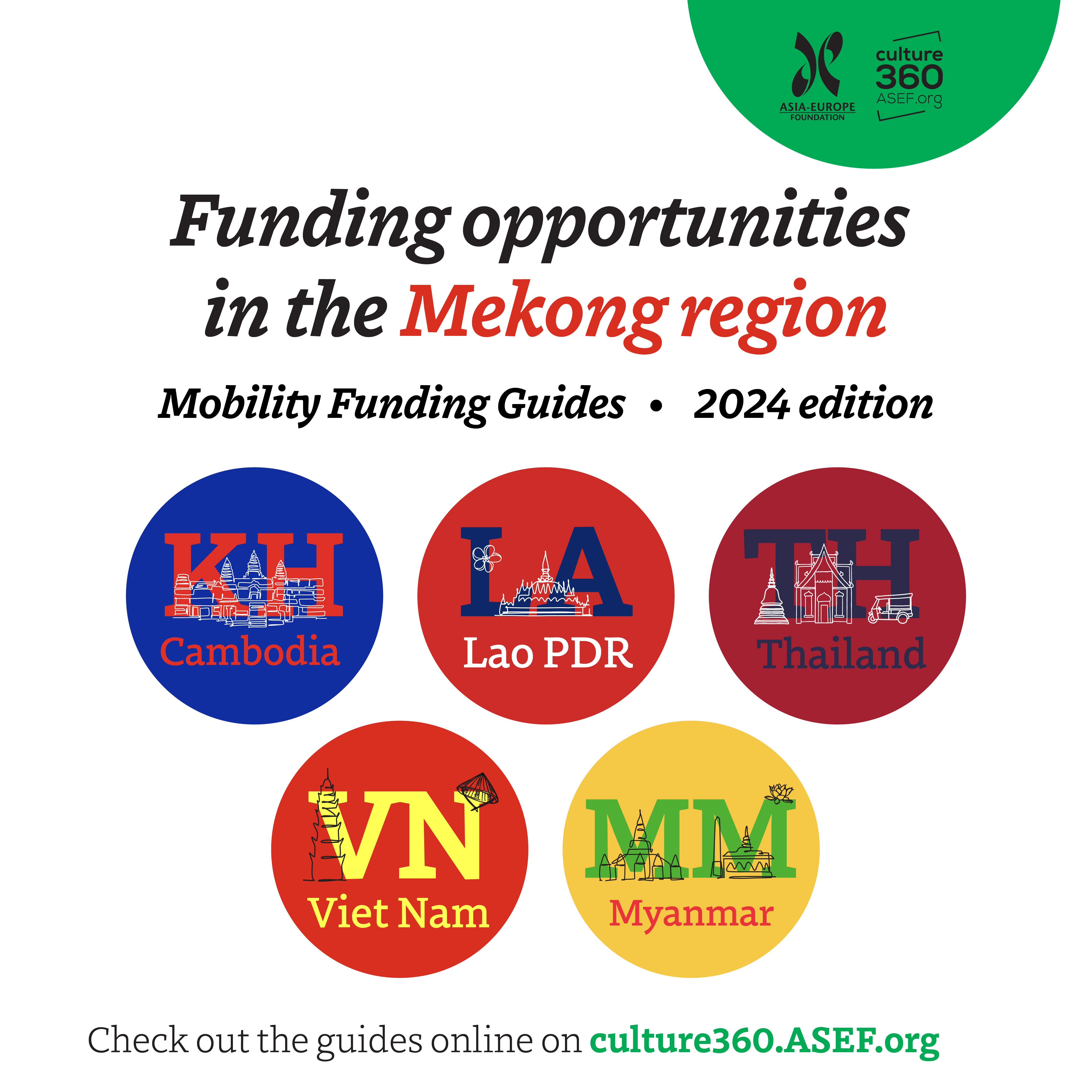 Mobility Funding Guides for Mekong Region | 2024 Edition Launched!