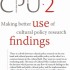 Cultural Policy Update | publication