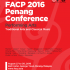 Penang | Federation for Asian Cultural Promotion FACP conference
