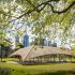 Studio Mumbai's MPavilion lands in Melbourne