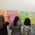 Young leaders partake in group work activities during the GCLTP