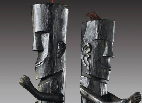 Batak sculptures