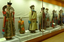 National Museum Mongolia - costume display