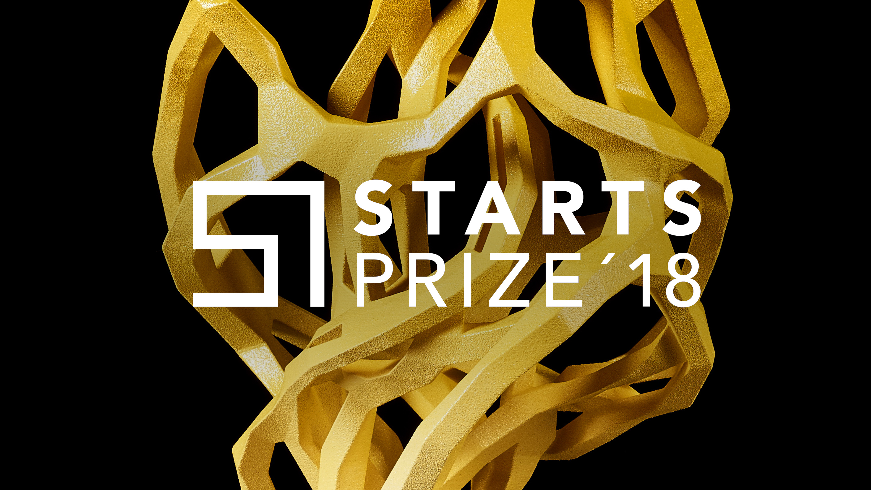 At the last competition the first prize. ARS Electronica logo. Starts. Prize. Grand Prize.