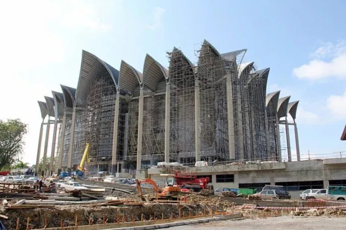 Image of new museum under construction
