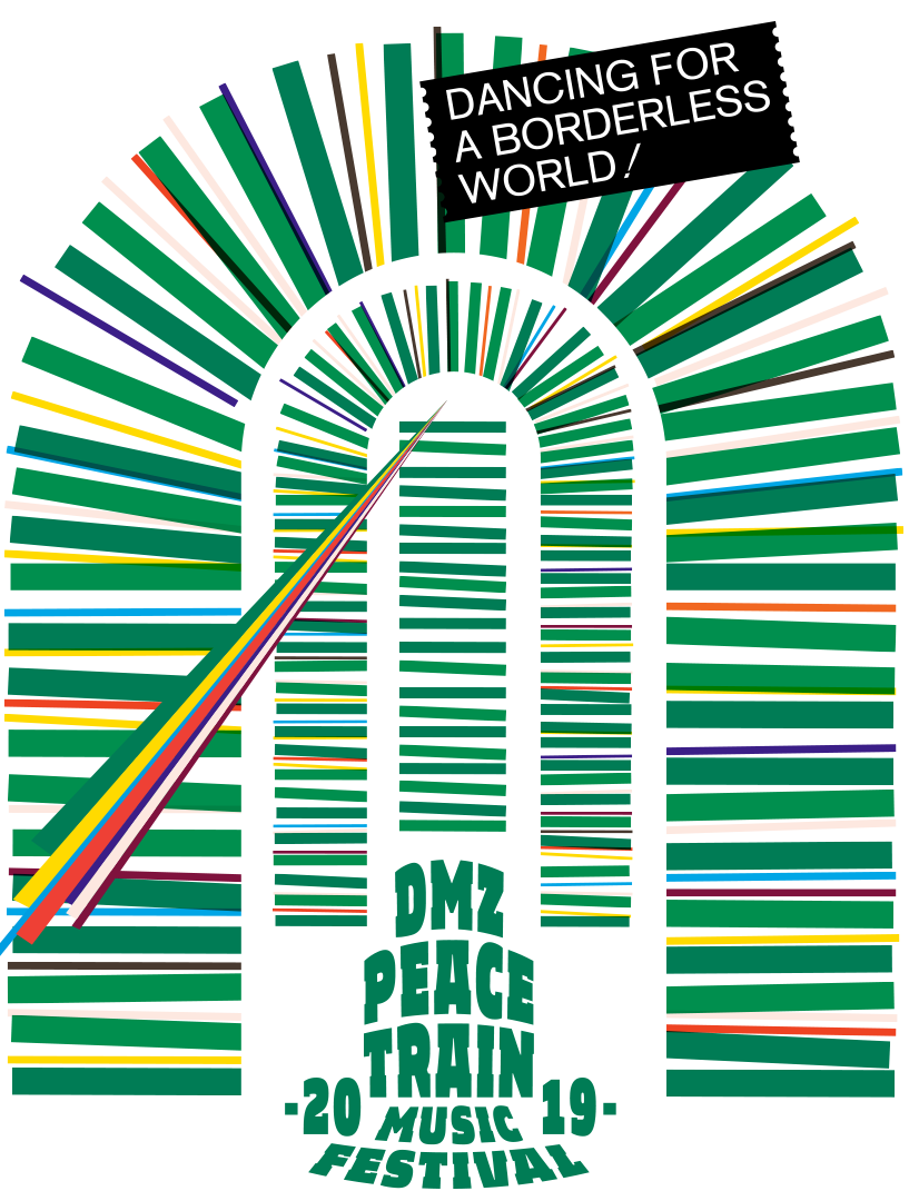Graphic image for DMZ peace train festival 2019
