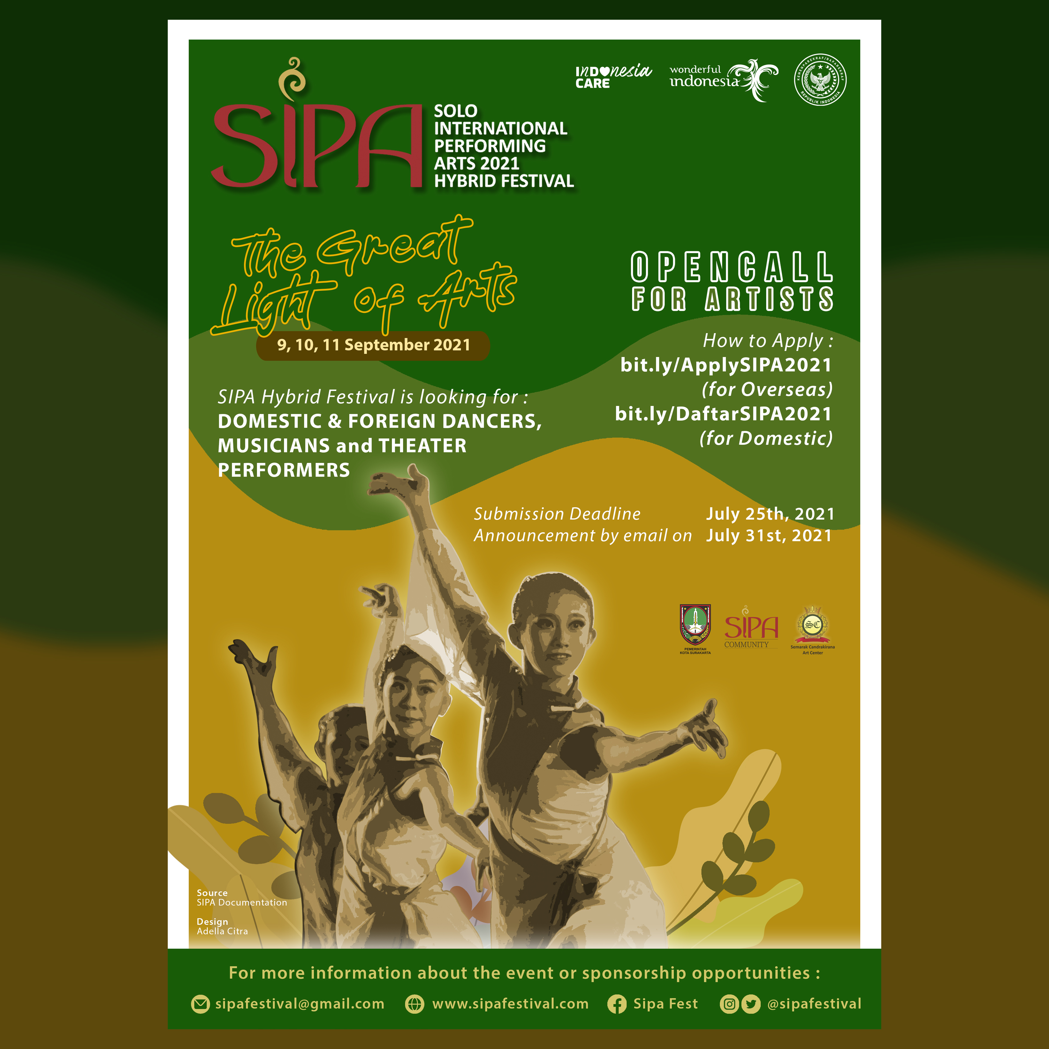 Solo International Performing Arts festival SIPA 2021 - open call | ASEF  culture360