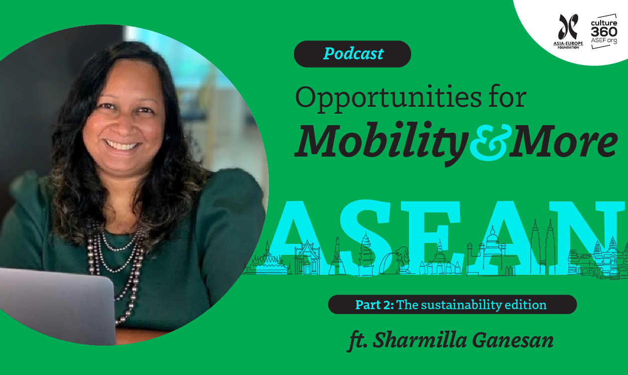 Podcast | The sustainability edition with Sharmilla Ganesan