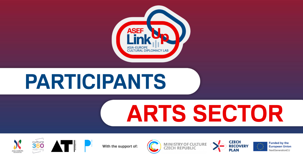 ASEF LinkUp | Asia-Europe Cultural Diplomacy Lab 2024: Arts Sector Participants Announced!