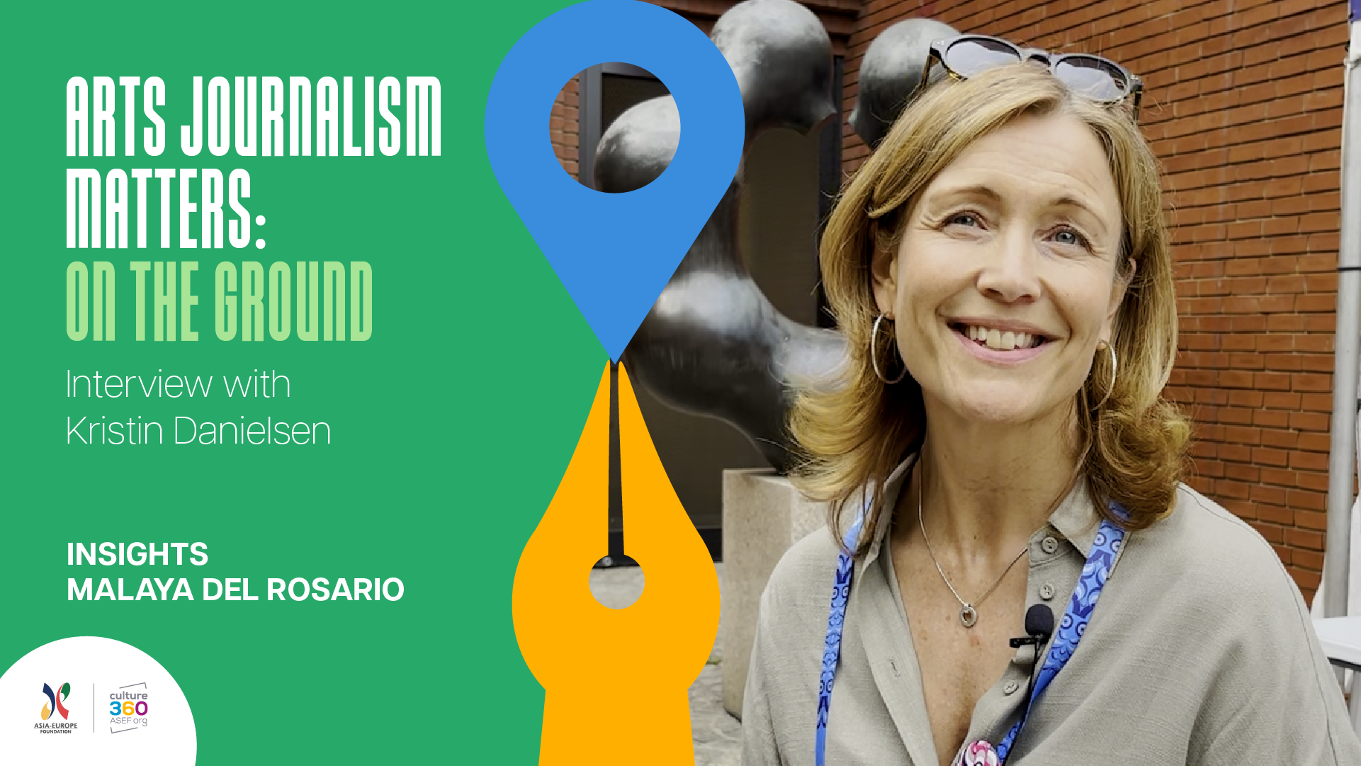 Interview with Kristin Danielsen at the 10th World Summit on Arts and Culture