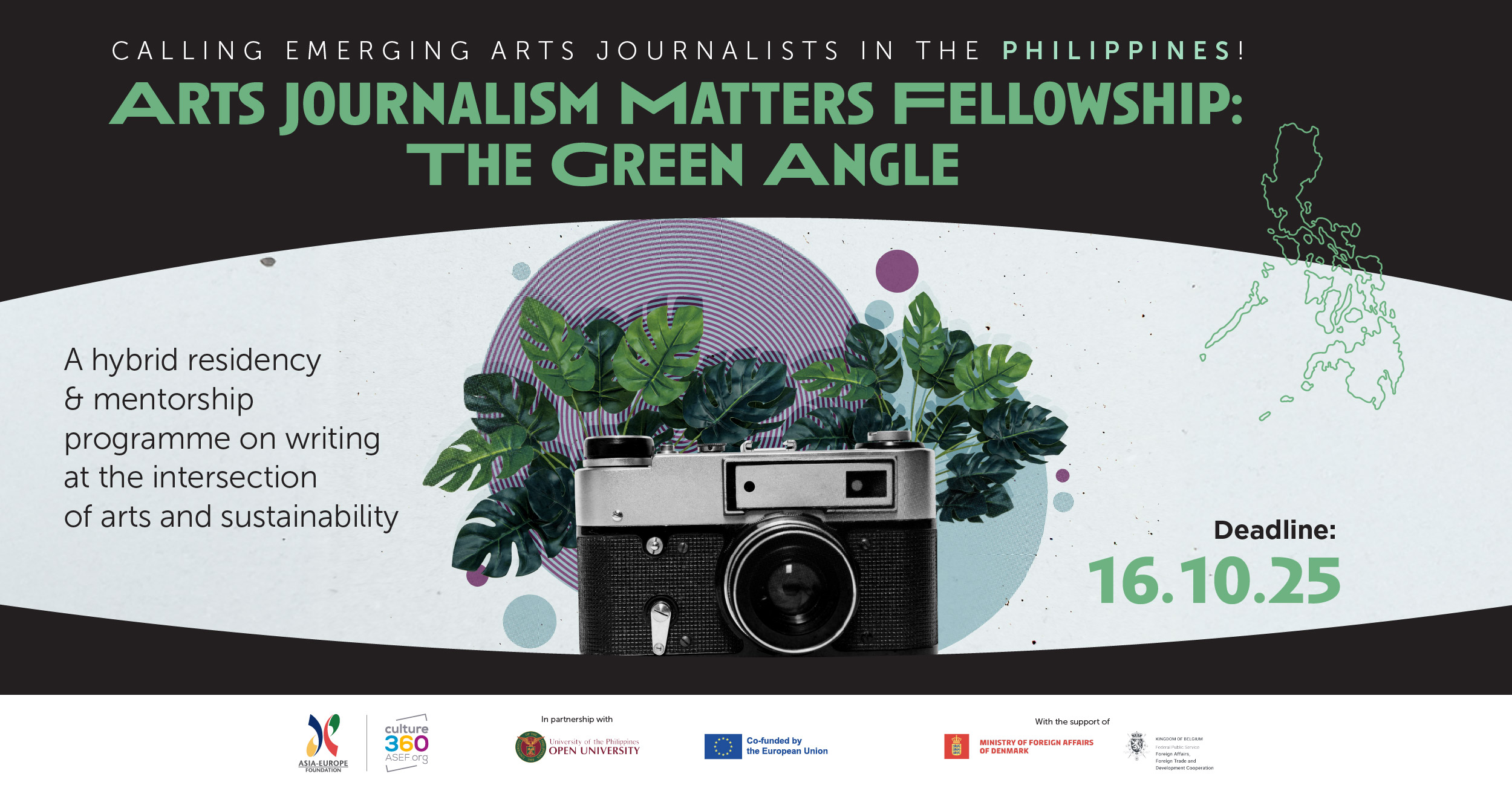 Arts Journalism Matters Fellowship: The Green Angle | Open Call