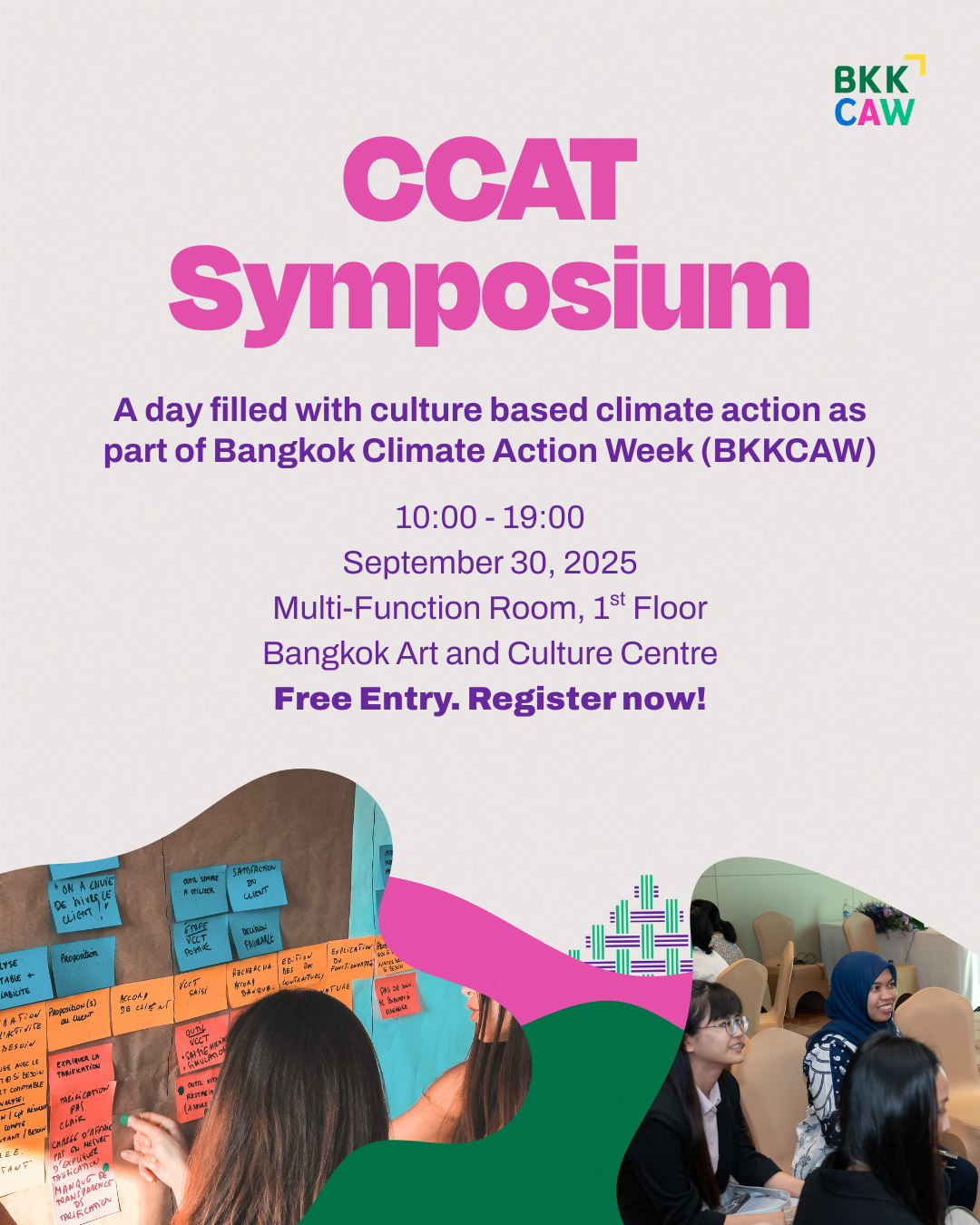 Creatives for Climate Action - Thailand (CCAT) Symposium
