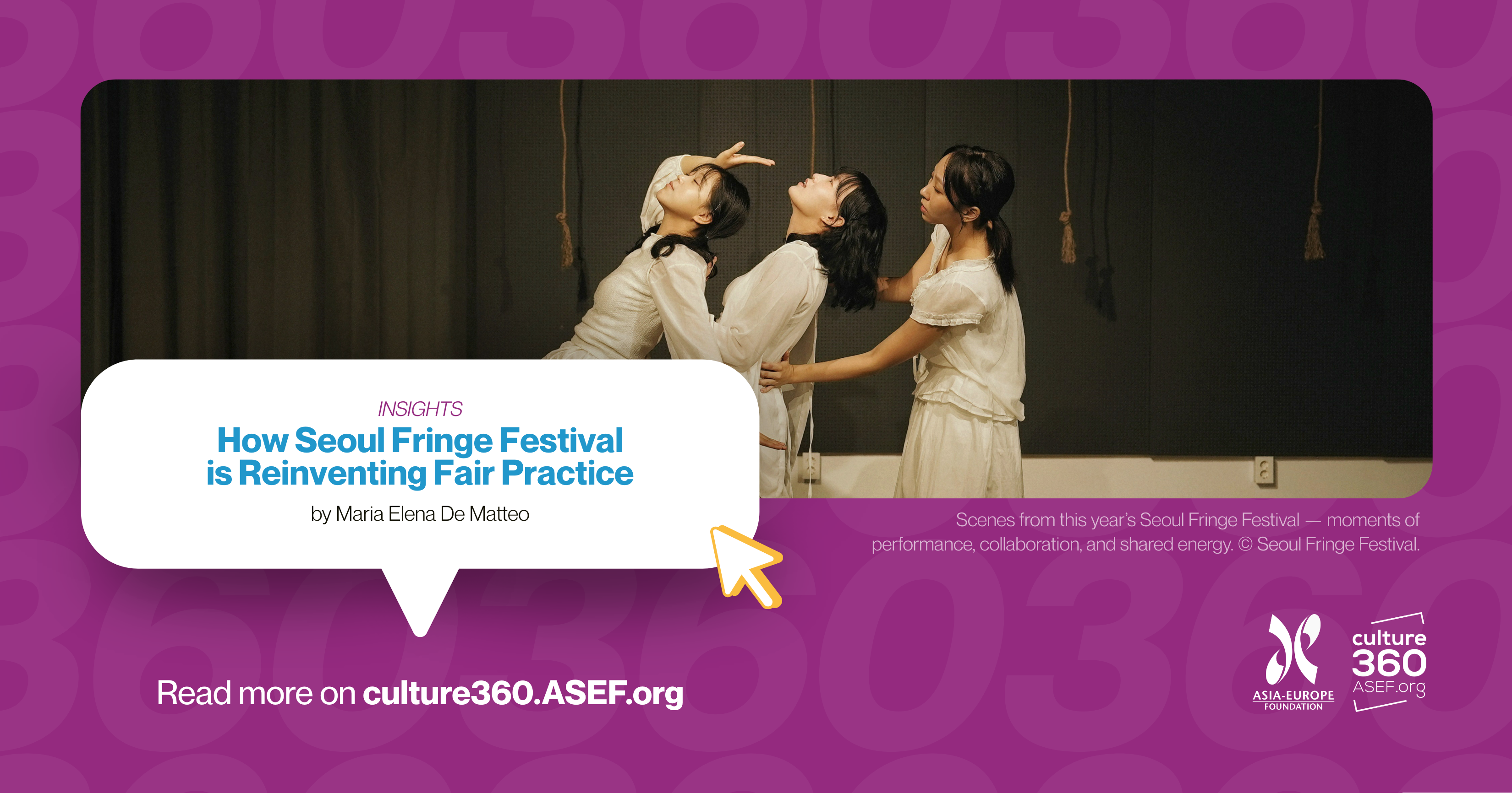 How Seoul Fringe Festival is Reinventing Fair Practice in the Arts