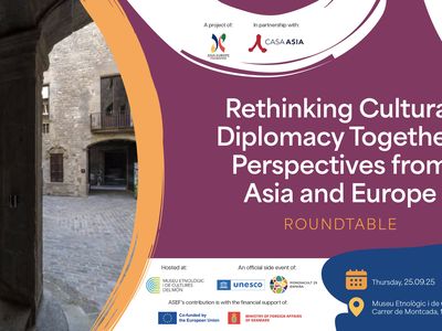 ASEF LinkUp Roundtable at UNESCO MONDIACULT 2025 | Rethinking Cultural Diplomacy Together
