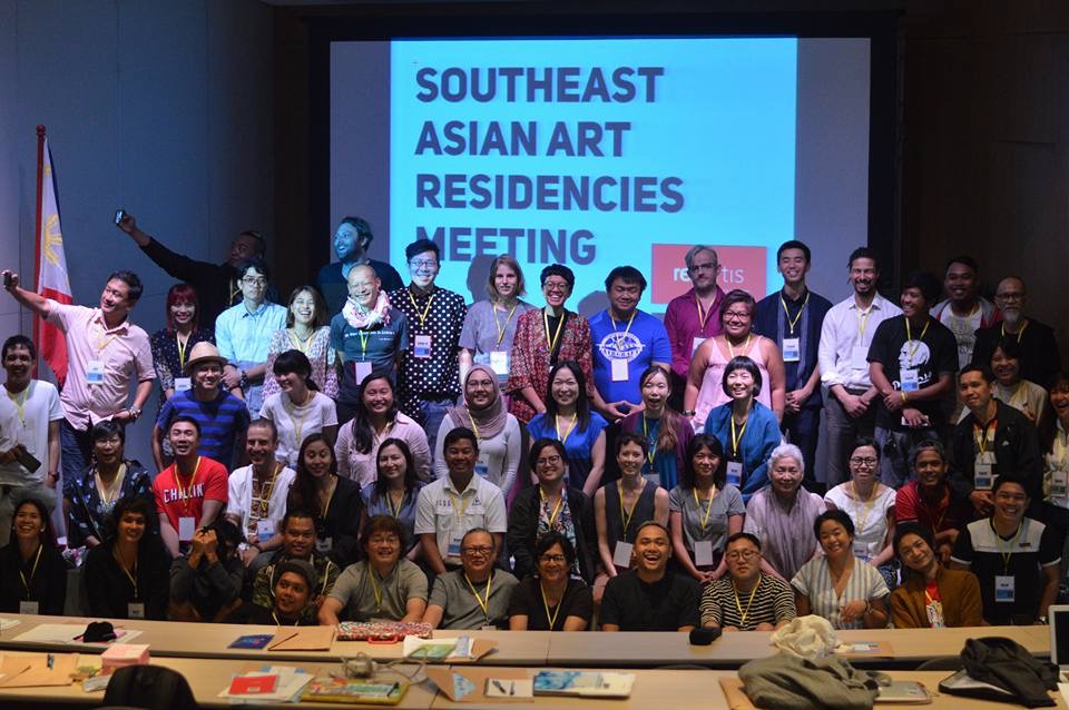 Photo: Participants of The Southeast Asian Art Residencies Meeting 2018