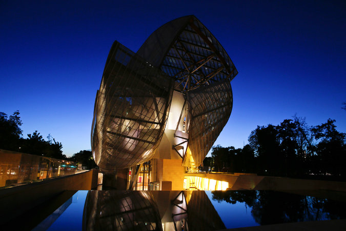 Louis Vuitton art museum opens in Paris, France