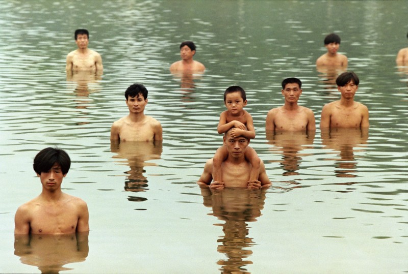 Zhang.Huan_To-Raise-the-Water-Level-in-a-Fishpond_Venice.International.Performance.Art.Week_2014
