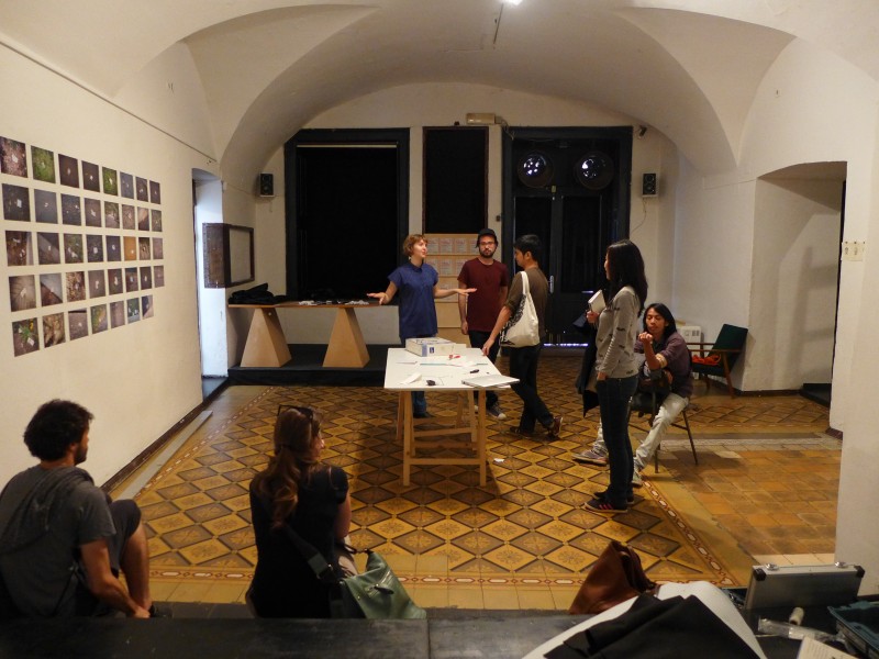 Preview of Borga Kantürk's solo exhibition Memory Research Office: Collect.Cut.Create.Re Create (Skuc Gallery, Ljubljana, Slovenia)