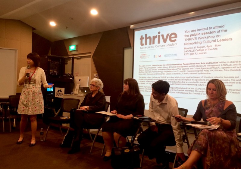 Public Forum as part of THRIVE-Networking Culture Leaders in Singapore on 31 August 2015