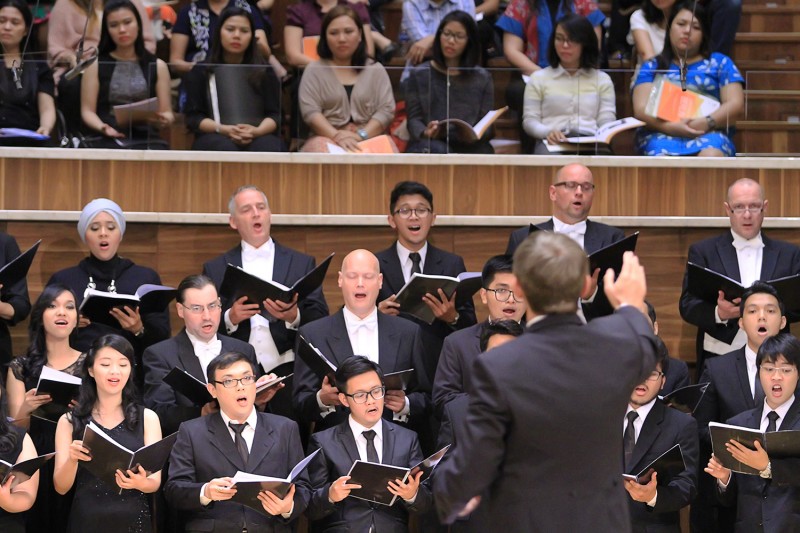 Berlin Radio Choir and student choir of Universitas Indonesia 