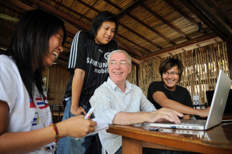 French photojournalist Christophe Loviny has trained more than 500 Myanmar photogrphers during the Yangon Photo Festival masterclasses since he created the program in 2008.