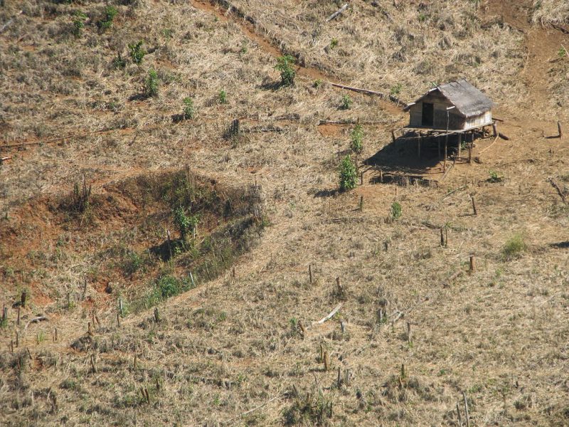 Bomb_crater_in_farming_fields,_Laos_2009._Photo-_AusAID_(10677551563)