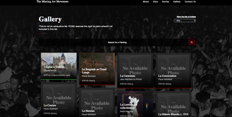 Missing Art Movement - screen shot