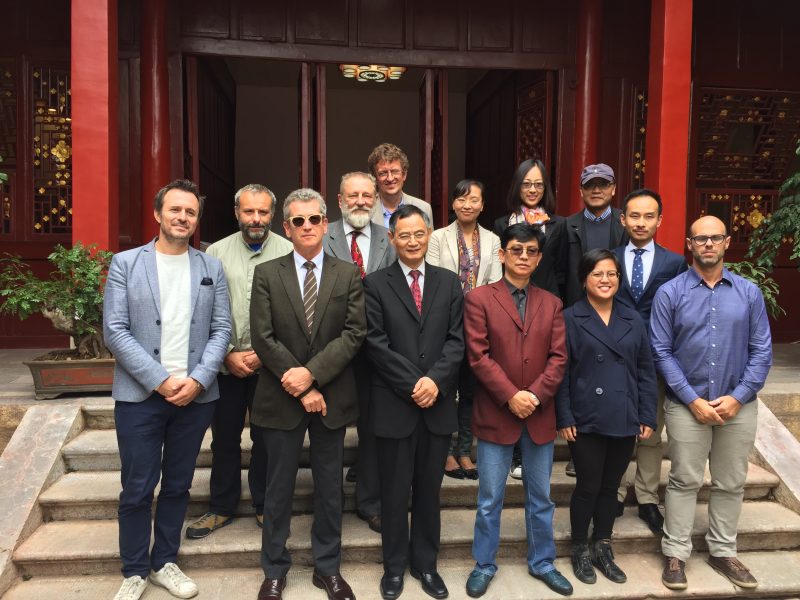 European participants, Director Li Yan (Yunnan University), ASEF, 23 Sept 2016