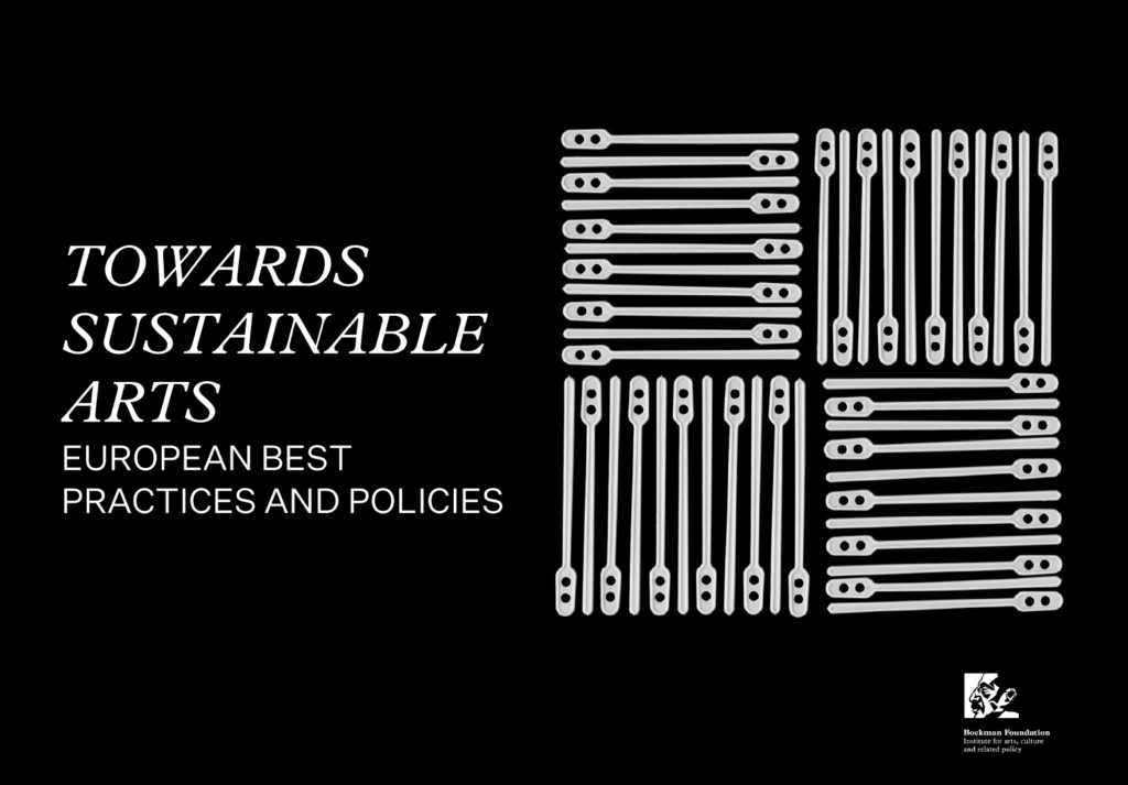 Towards sustainable arts: European best practices and policies cover