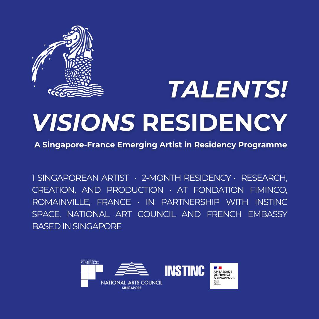 France | Fondation Fiminco 2025 residency for Singaporean emerging visual artists