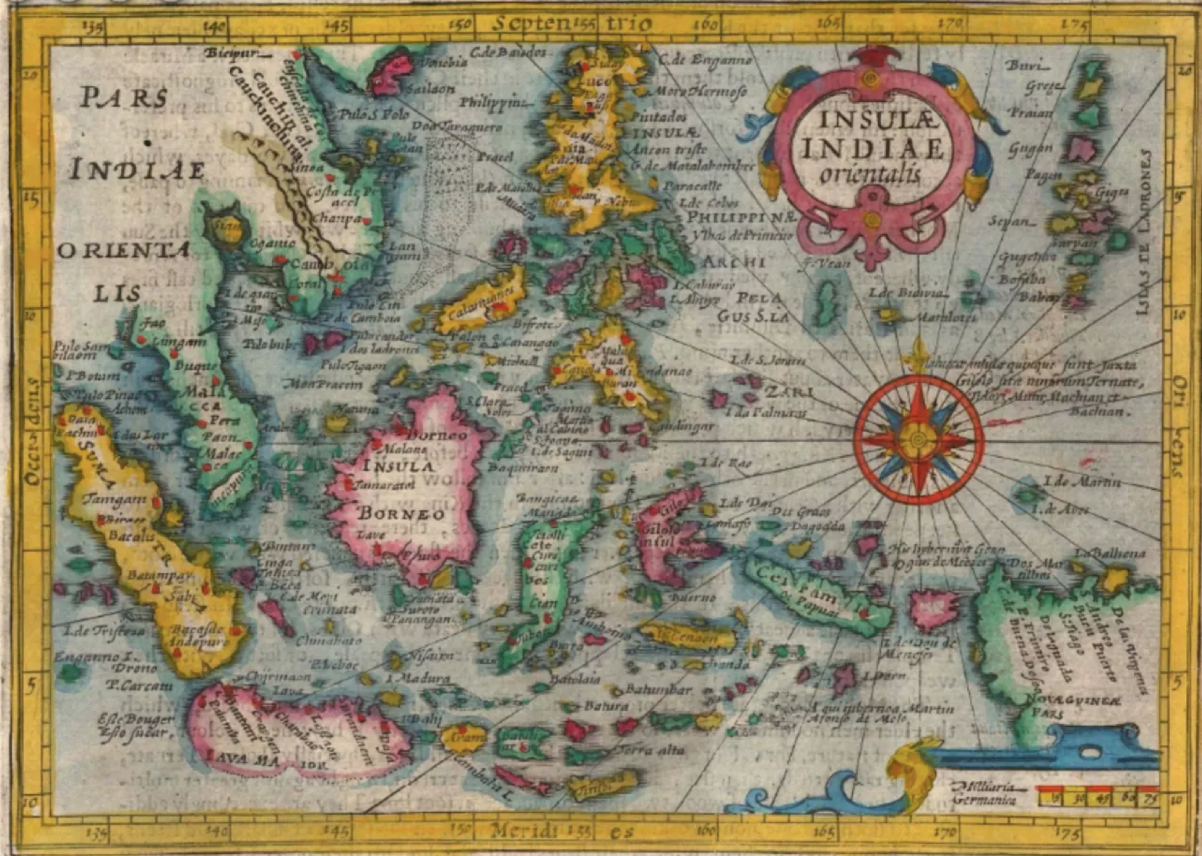Insulae Indiae Orientalis, 1625, Cartographer. Samuel Purchas, The Map House of London Insulae Indiae Orientalis, 1625, Cartographer. Samuel Purchas, The Map House of London